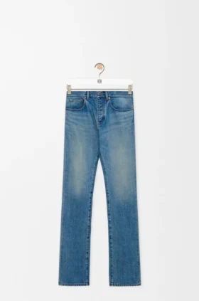 Vaqueros ajustados de denim
