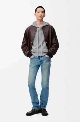 Vaqueros ajustados de denim