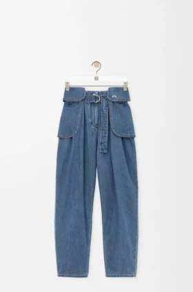 Vaqueros cargo de denim