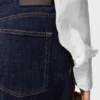 Vaqueros con cinturón de denim