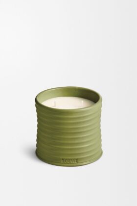 Vela de pistacho mediana