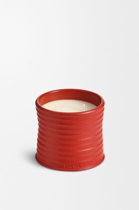 Vela «Hojas de tomatera» mediana