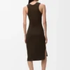 Vestido de algodón elástico