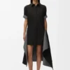 Vestido de algodón y seda