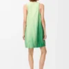 Vestido de piel de cordero napa
