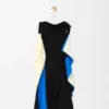 Vestido de viscosa elástica