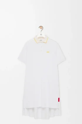 Vestido polo de algodón