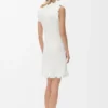 Vestido sin mangas de algodón elástico