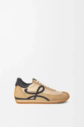 Zapatilla Flow Runner de nailon y ante