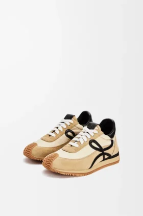 Zapatilla Flow Runner de nailon y ante