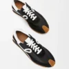 Zapatilla Flow Runner de nailon y ante