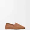 Zapatilla Origami de piel de becerro suave
