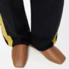 Zapatilla Origami de piel de becerro suave