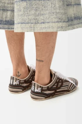 Zapatillas Yago de lona bordada