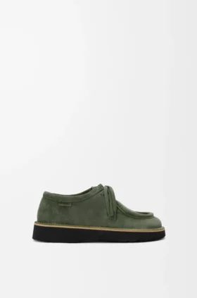 Zapatos con cordones «Faro» de piel de becerro anteada