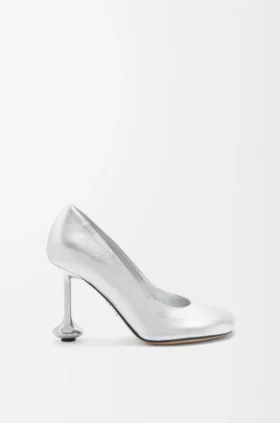 Zapatos de salón «Toy Pump» en piel de cordero laminada