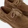 Zapatos náuticos «Campo» de piel de becerro de ante